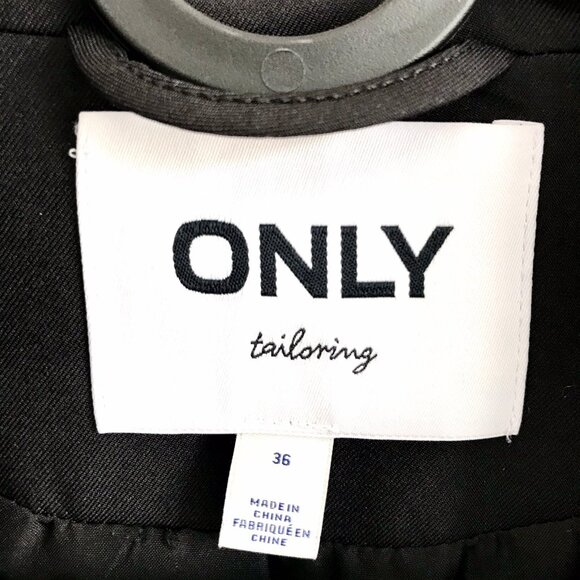 ONLY Black Tie Front Blazer - Picture 3 of 4